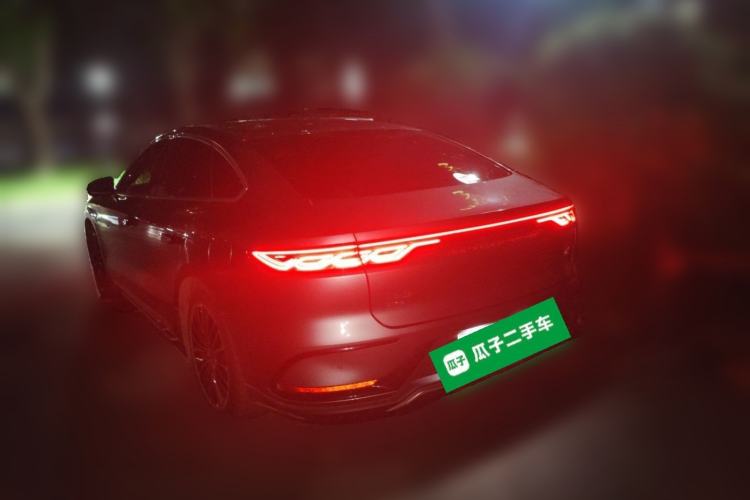 Used BYD Han 2022 DM-i 121KM Luxury Model Rear Left 45 Deg