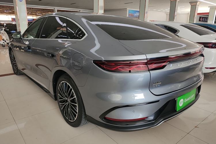 Used BYD Han 2022 DM-i 121KM Luxury Model Rear Left 45 Deg
