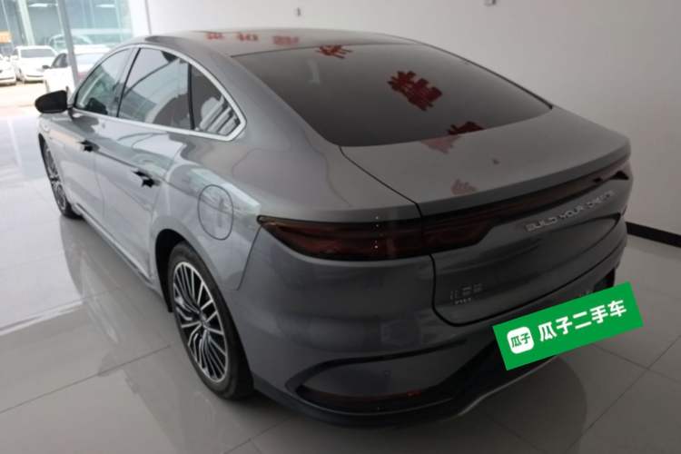 Used BYD Han 2022 DM-i 121KM Luxury Model Rear Left 45 Deg
