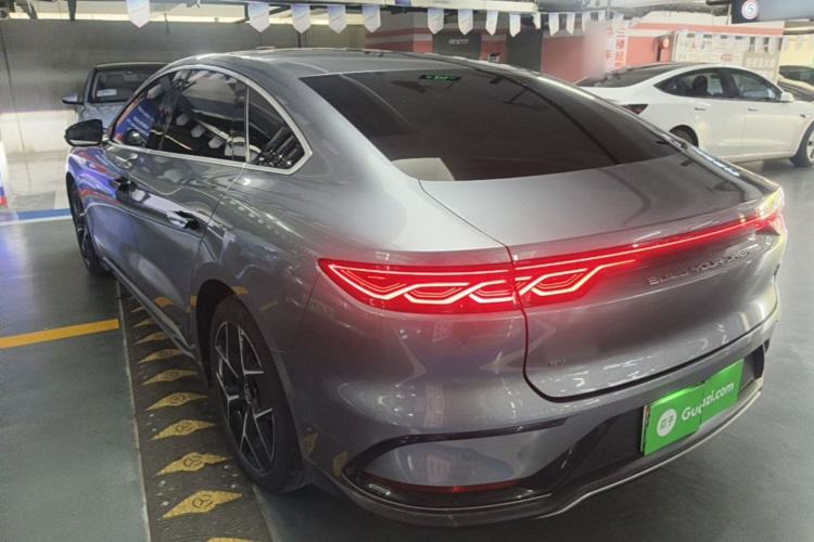 Used BYD Han 2022 EV Genesis Edition 715 km Front-Wheel-Drive Flagship Model Rear Left 45 Deg