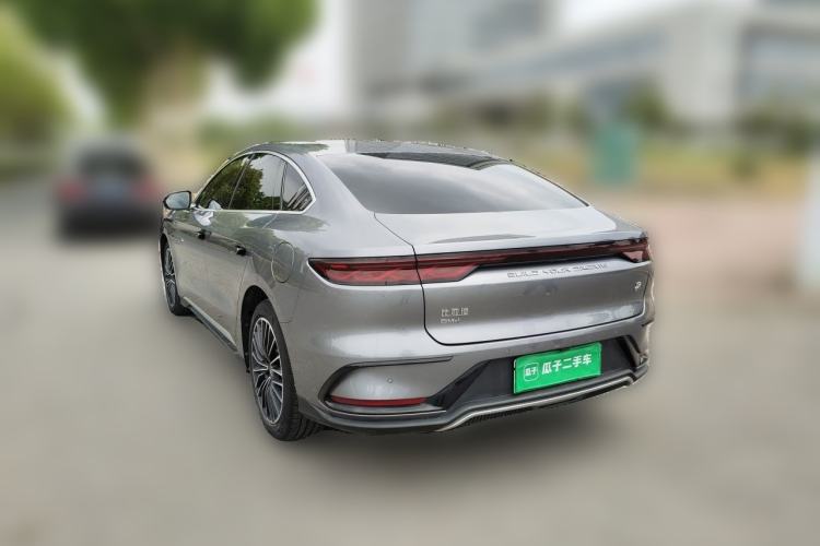 Used BYD Han 2022 DM-i 121KM Prestige Model Rear Left 45 Deg