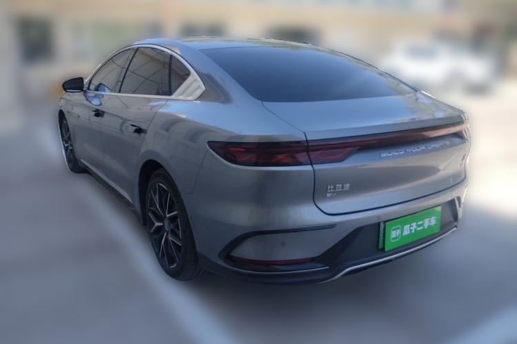 Used BYD Han 2022 EV Genesis Edition 610KM All-Wheel Drive Premium Model Rear Left 45 Deg