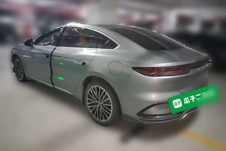 Used BYD Han 2022 DM-i 121KM Luxury Model Rear Left 45 Deg