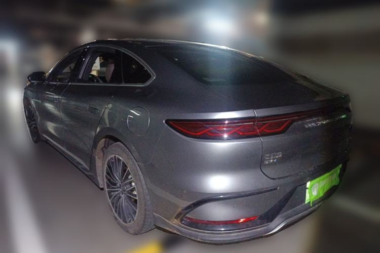 Used BYD Han 2022 DM-i 121KM Prestige Model Rear Left 45 Deg