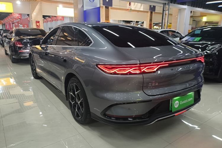 Used BYD Han 2022 EV Genesis Edition 715 km Front-Wheel-Drive Flagship Model Rear Left 45 Deg
