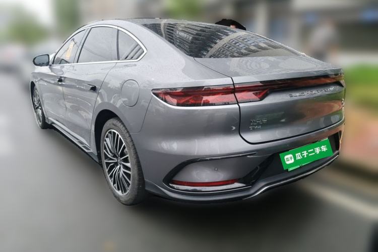 Used BYD Han 2022 DM-i 121KM Prestige Model Rear Left 45 Deg