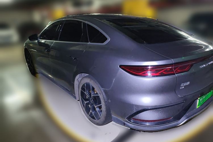Used BYD Han 2022 EV Genesis Edition 715 km Front-Wheel-Drive Flagship Model Rear Left 45 Deg
