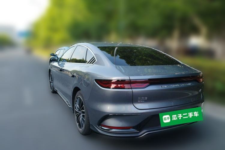 Used BYD Han 2022 DM-i 121KM Luxury Model Rear Left 45 Deg