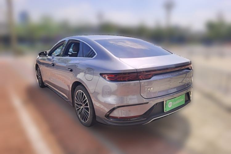 Used BYD Han 2022 DM-i 121KM Luxury Model Rear Left 45 Deg