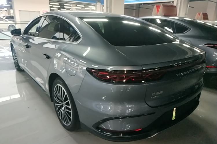 Used BYD Han 2022 DM-i 121KM Luxury Model Rear Left 45 Deg