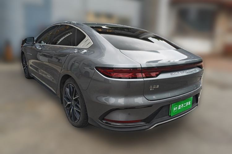 Used BYD Han 2022 EV Genesis Edition 610KM All-Wheel Drive Premium Model Rear Left 45 Deg