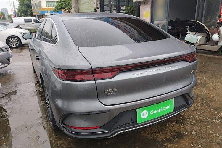 Used BYD Han 2022 DM-i 121KM Luxury Model Rear Left 45 Deg