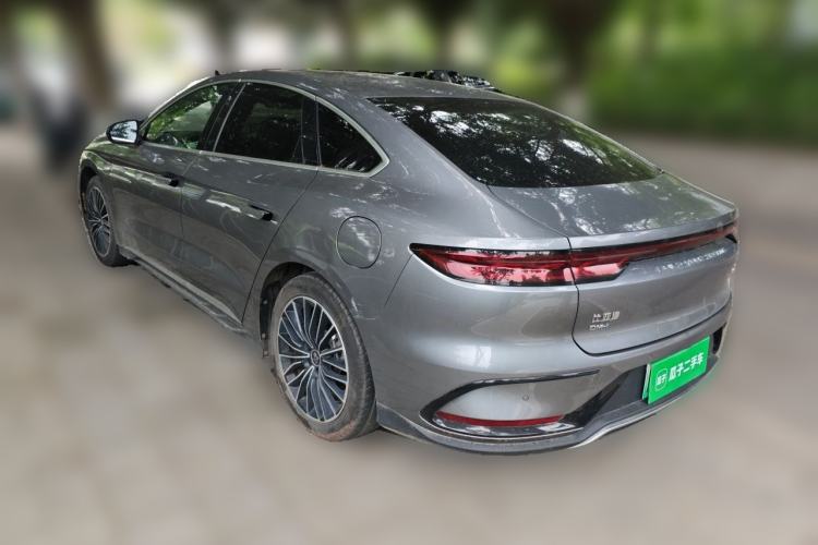 Used BYD Han 2022 DM-i 121KM Luxury Model Rear Left 45 Deg