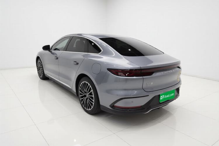 Used BYD Han 2022 DM-i 121KM Luxury Model Rear Left 45 Deg
