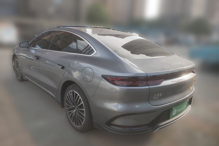 Used BYD Han 2022 DM-i 121KM Luxury Model Rear Left 45 Deg