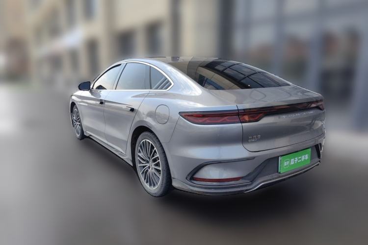 Used BYD Han 2022 DM-i 121KM Prestige Model Rear Left 45 Deg