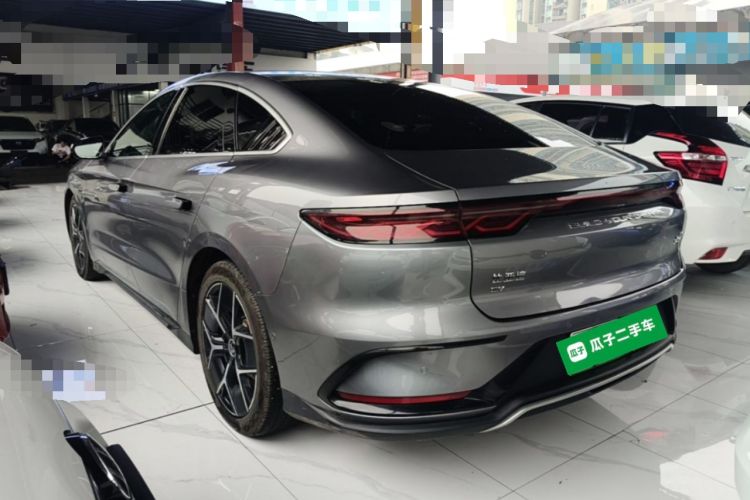 Used BYD Han 2022 EV Genesis Edition 715 km Front-Wheel-Drive Flagship Model Rear Left 45 Deg