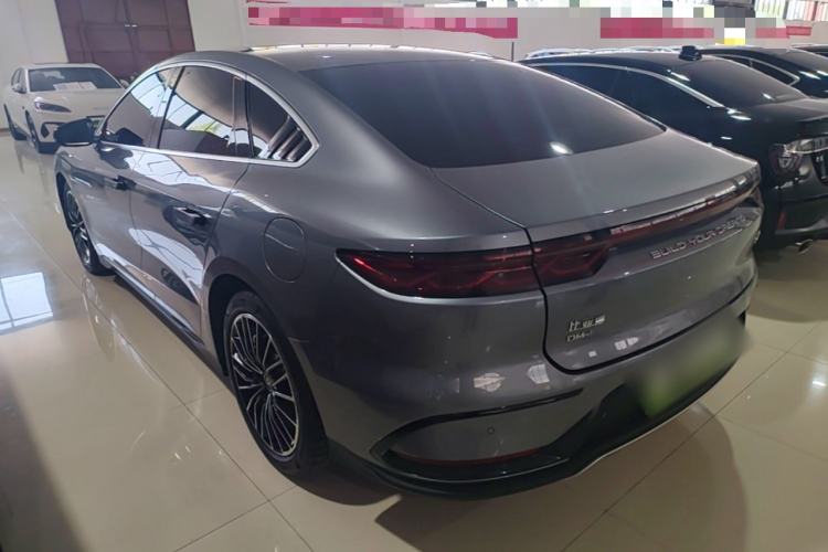 Used BYD Han 2022 DM-i 121KM Luxury Model Rear Left 45 Deg