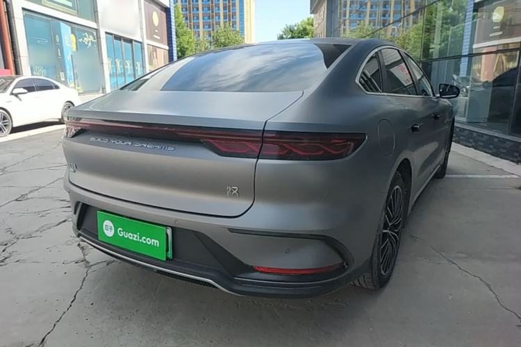 Used BYD Han 2022 DM-i 121KM Luxury Model Rear Right 45 Deg