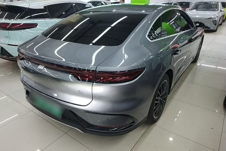 Used BYD Han 2022 DM-i 121KM Luxury Model Rear Right 45 Deg