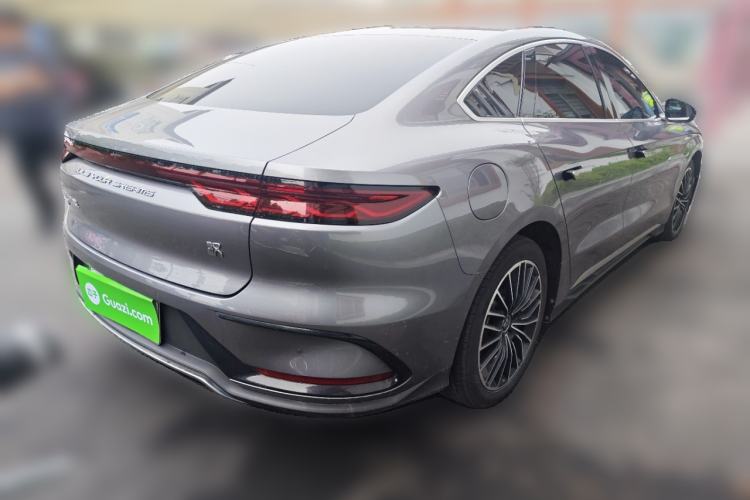 Used BYD Han 2022 DM-i 121KM Prestige Model Rear Right 45 Deg