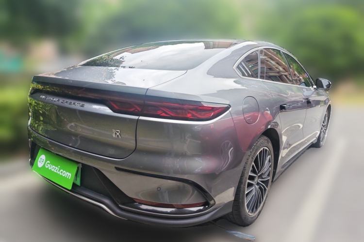 Used BYD Han 2022 DM-i 121KM Luxury Model Rear Right 45 Deg