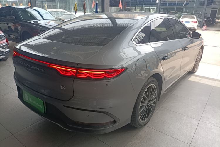 Used BYD Han 2022 DM-i 121KM Prestige Model Rear Right 45 Deg