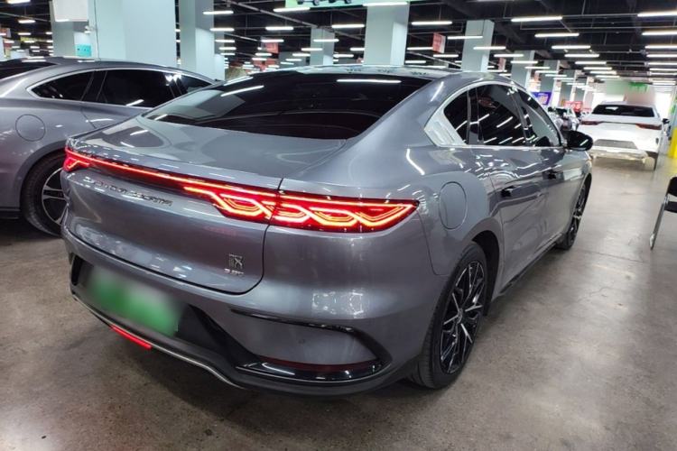 Used BYD Han 2022 EV Genesis Edition 610KM All-Wheel Drive Premium Model Rear Right 45 Deg