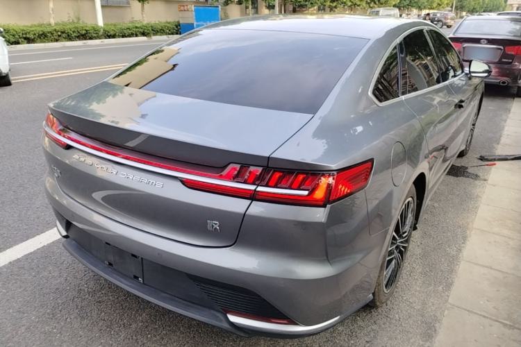 Used BYD Han 2022 EV Genesis Edition 715KM Front-Wheel-Drive Prestige Model Rear Right 45 Deg