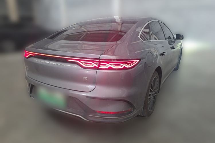 Used BYD Han 2022 DM-i 121KM Luxury Model Rear Right 45 Deg