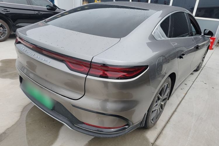 Used BYD Han 2022 EV Genesis Edition 610KM All-Wheel Drive Premium Model Rear Right 45 Deg