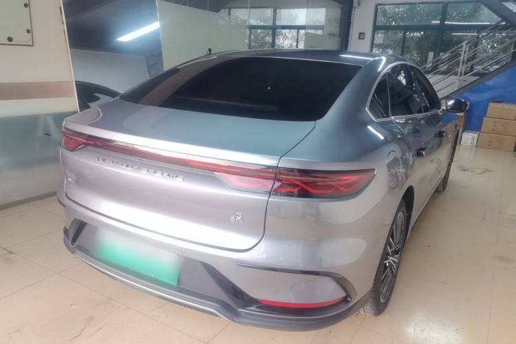 Used BYD Han 2022 DM-i 121KM Luxury Model Rear Right 45 Deg