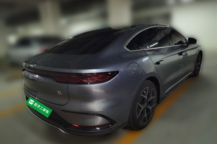 Used BYD Han 2022 EV Genesis Edition 715 km Front-Wheel-Drive Flagship Model Rear Right 45 Deg