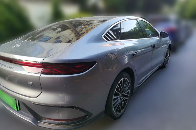 Used BYD Han 2022 DM-i 121KM Luxury Model Rear Right 45 Deg