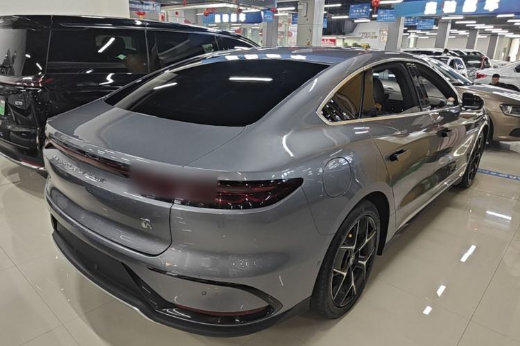 Used BYD Han 2022 EV Genesis Edition 715 km Front-Wheel-Drive Flagship Model Rear Right 45 Deg