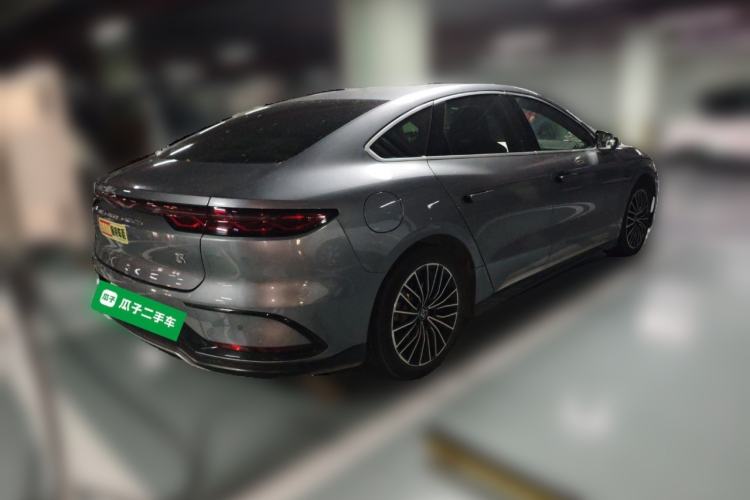 Used BYD Han 2022 DM-i 121KM Prestige Model Rear Right 45 Deg