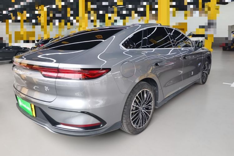 Used BYD Han 2022 DM-i 121KM Luxury Model Rear Right 45 Deg