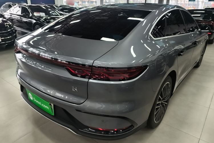 Used BYD Han 2022 DM-i 121KM Luxury Model Rear Right 45 Deg