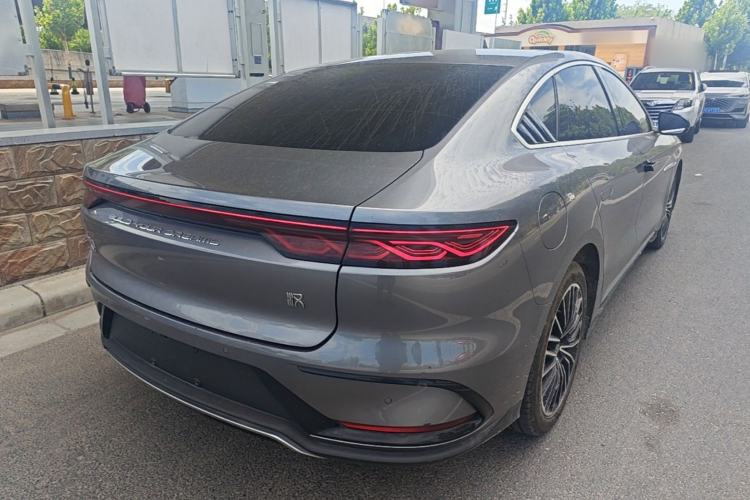 Used BYD Han 2022 DM-i 121KM Prestige Model Rear Right 45 Deg