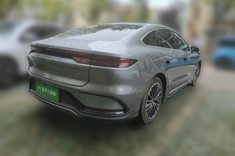 Used BYD Han 2022 DM-i 121KM Luxury Model Rear Right 45 Deg
