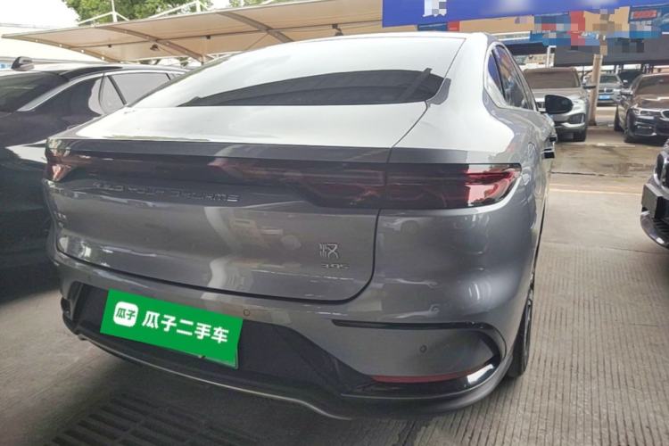 Used BYD Han 2022 EV Genesis Edition 610KM All-Wheel Drive Premium Model Rear Right 45 Deg