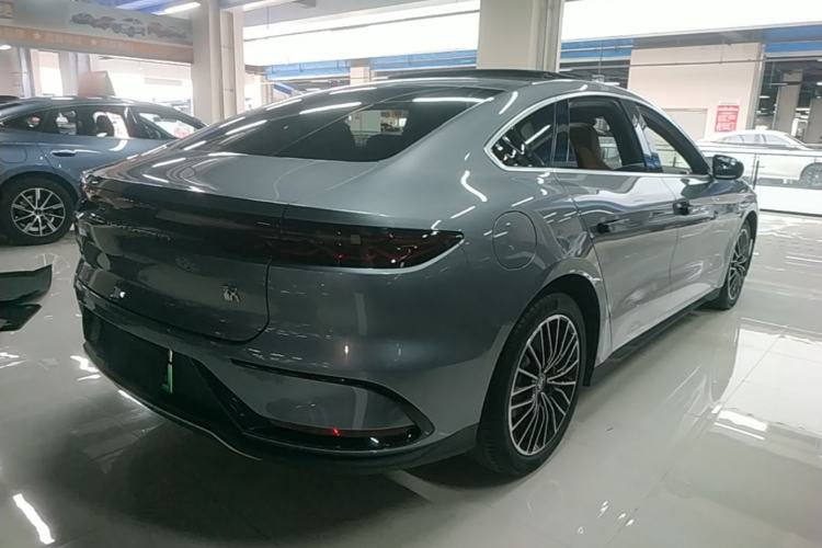 Used BYD Han 2022 DM-i 121KM Prestige Model Rear Right 45 Deg