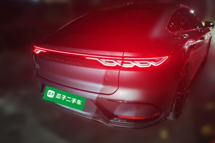 Used BYD Han 2022 DM-i 121KM Luxury Model Rear Right 45 Deg