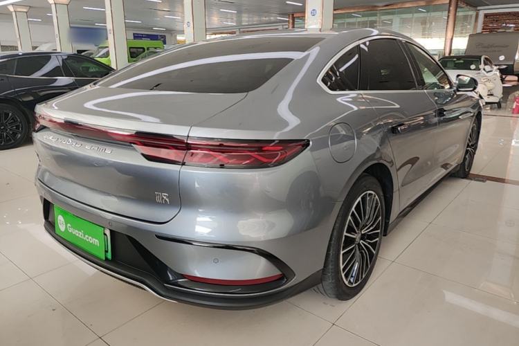 Used BYD Han 2022 DM-i 121KM Luxury Model Rear Right 45 Deg