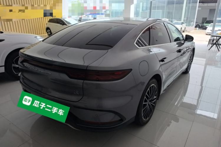 Used BYD Han 2022 DM-i 121KM Luxury Model Rear Right 45 Deg