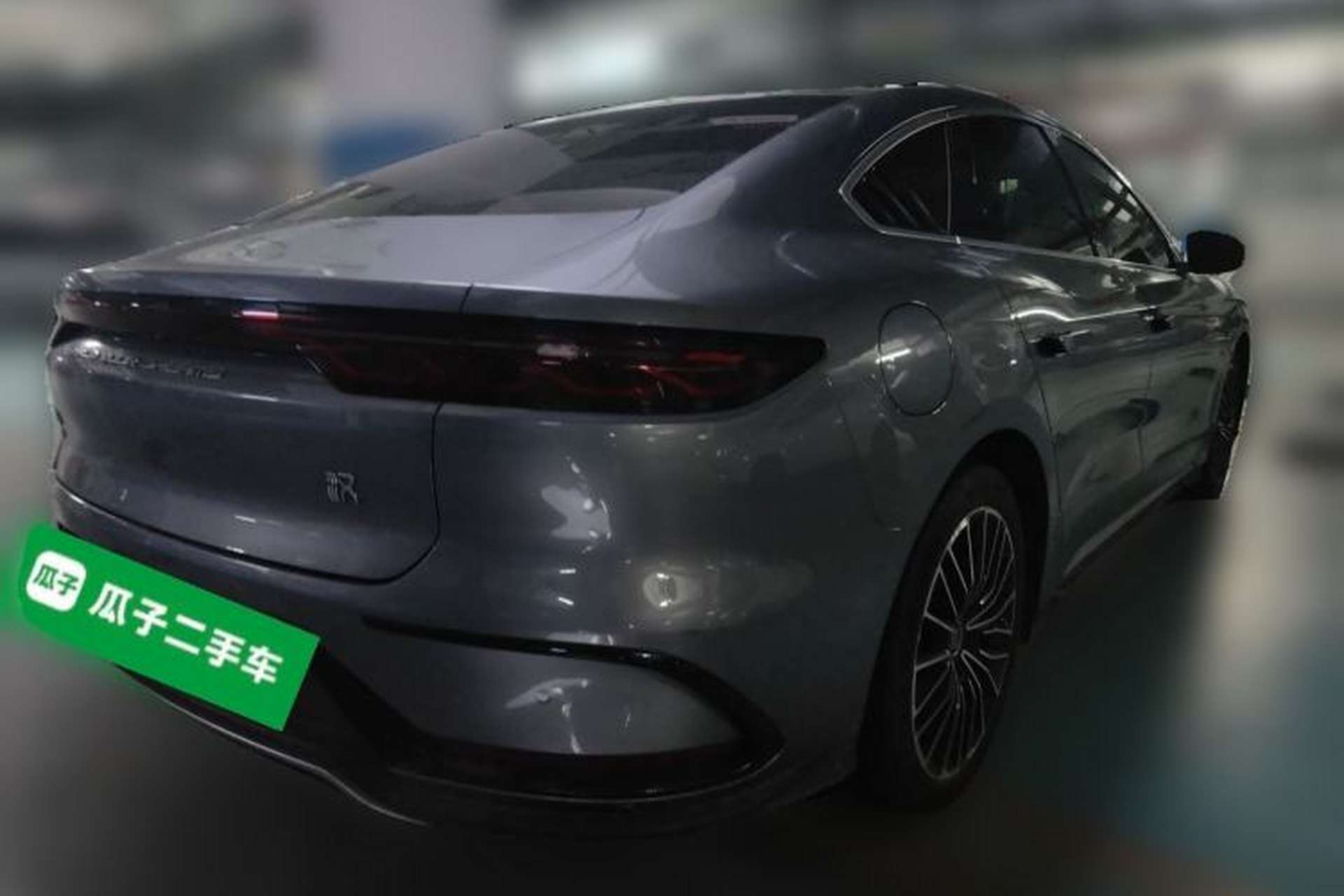 Used BYD Han 2022 DM-i 121KM Luxury Model Rear Right 45 Deg