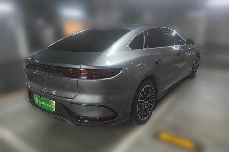 Used BYD Han 2022 DM-i 121KM Luxury Model Rear Right 45 Deg