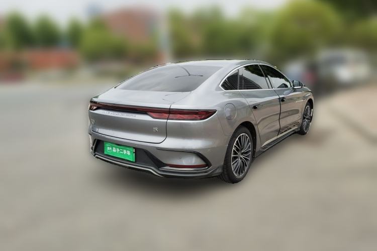 Used BYD Han 2022 DM-i 121KM Prestige Model Rear Right 45 Deg