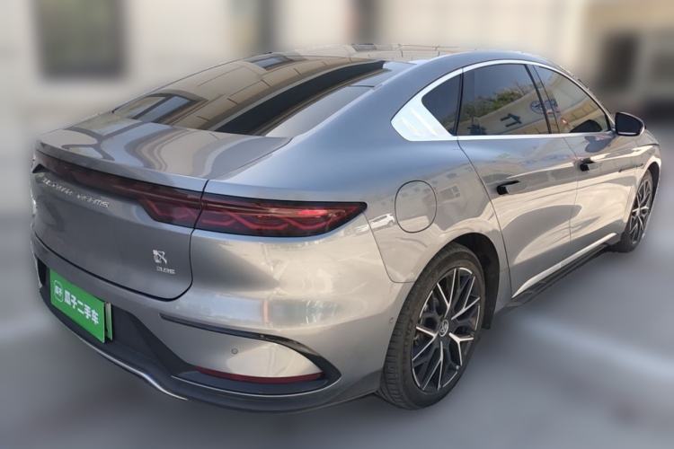 Used BYD Han 2022 EV Genesis Edition 610KM All-Wheel Drive Premium Model Rear Right 45 Deg