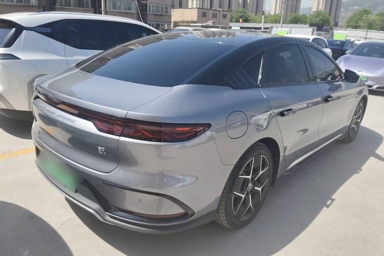 Used BYD Han 2022 EV Genesis Edition 715KM Front-Wheel-Drive Prestige Model Rear Right 45 Deg